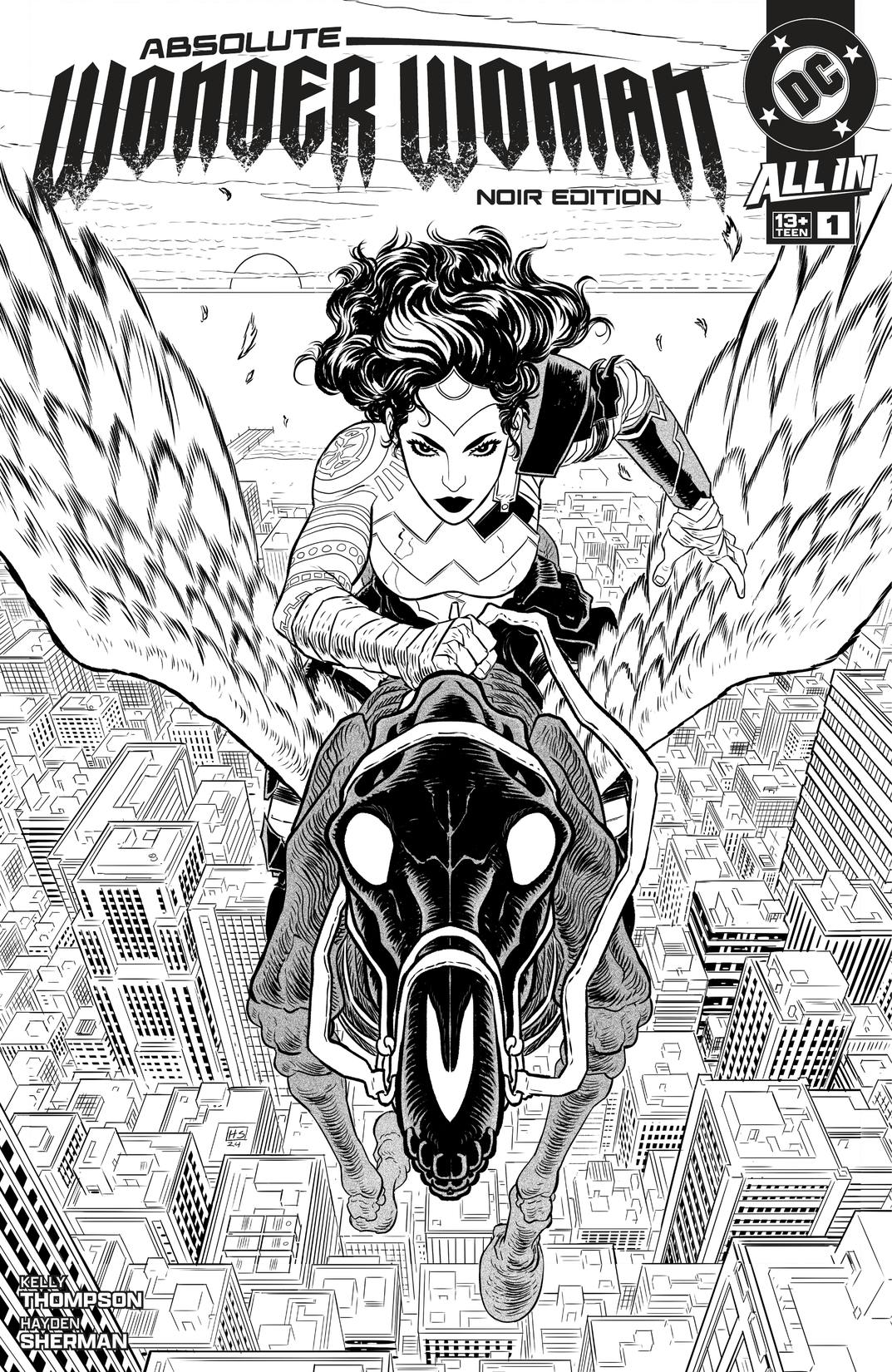 Absolute Wonder Woman Noir Edition Dc Comics Issue