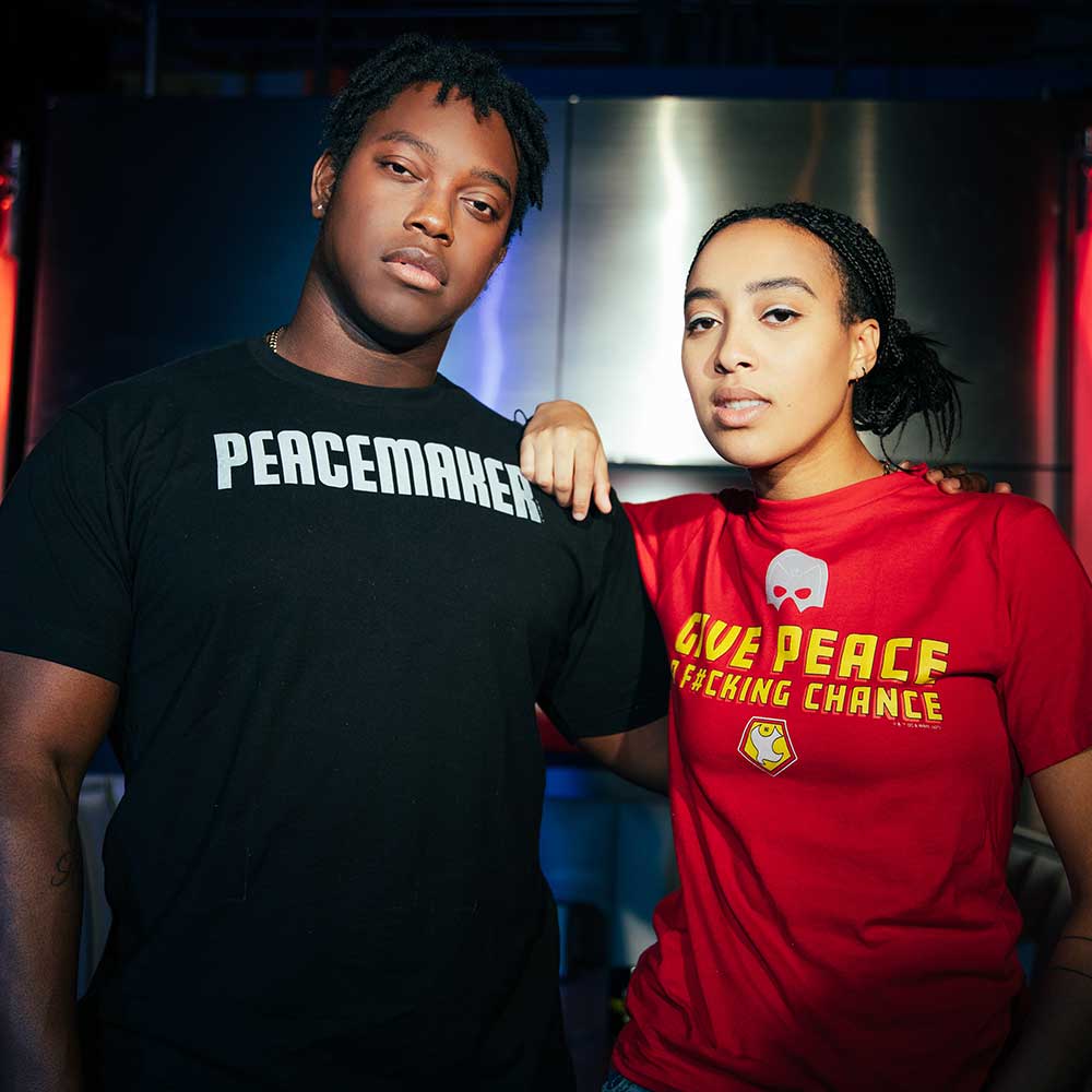GEAR UP WITH PEACEMAKER MERCH FROM DC SHOP