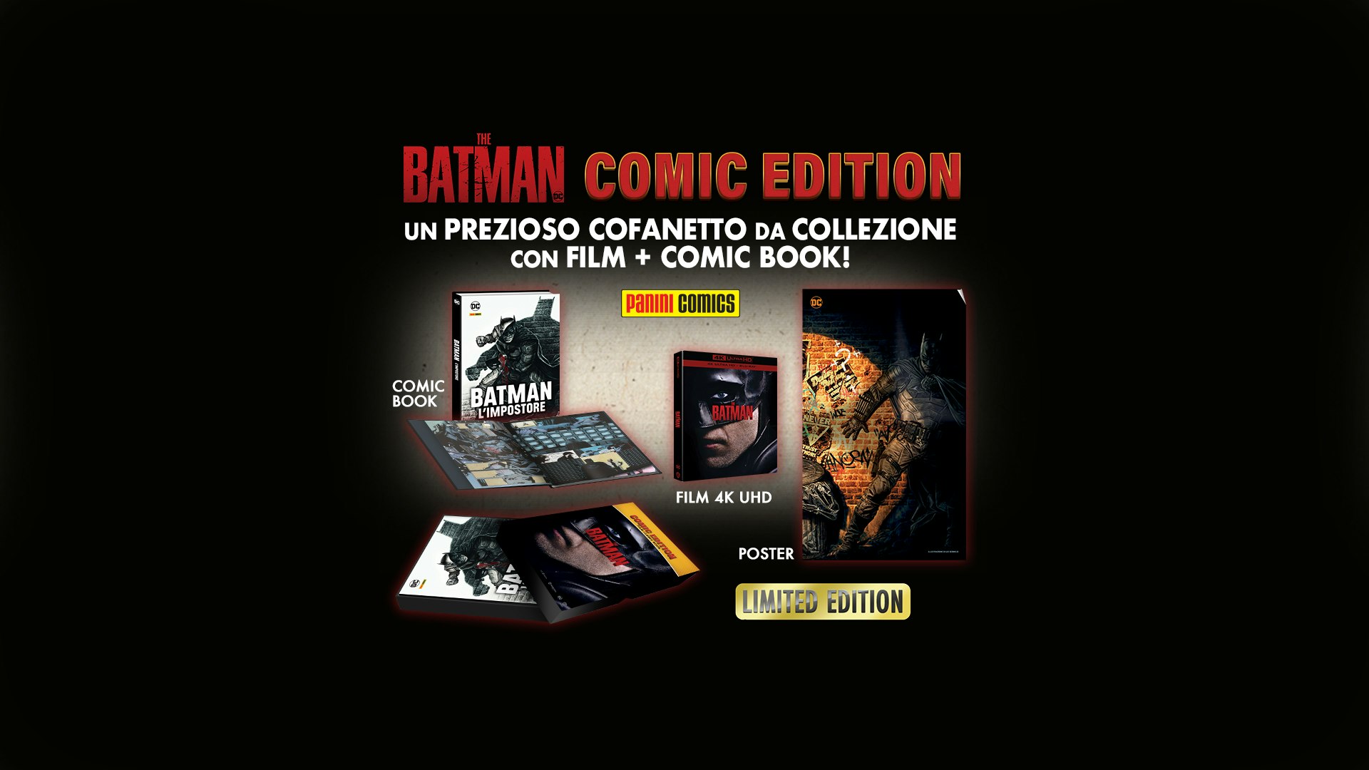 Scopri la Comic Edition di The Batman