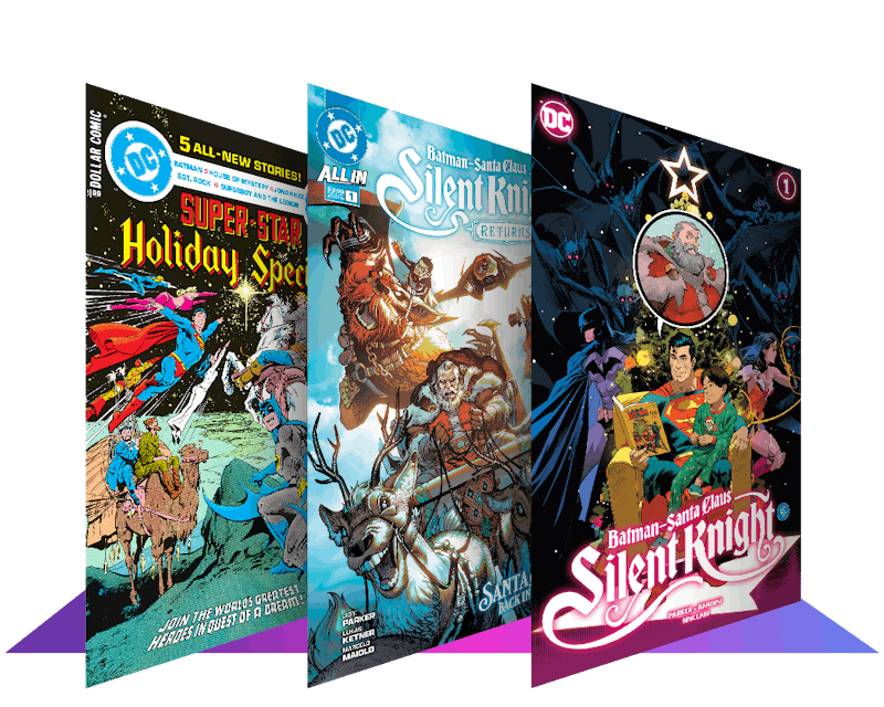 DISCOVER A SLEIGH FULL OF DIGITAL COMICS