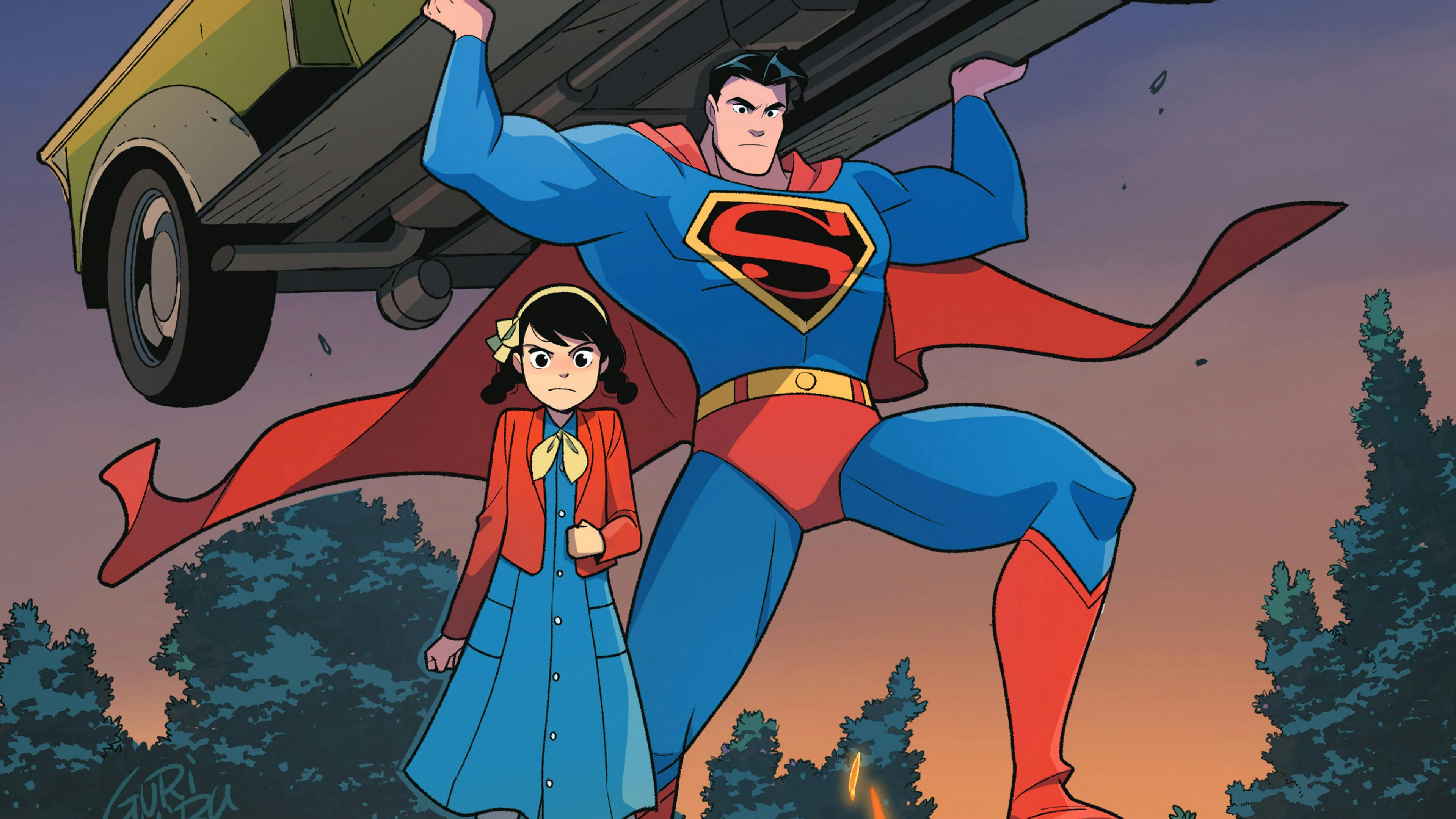 Superman Smashes the Klan