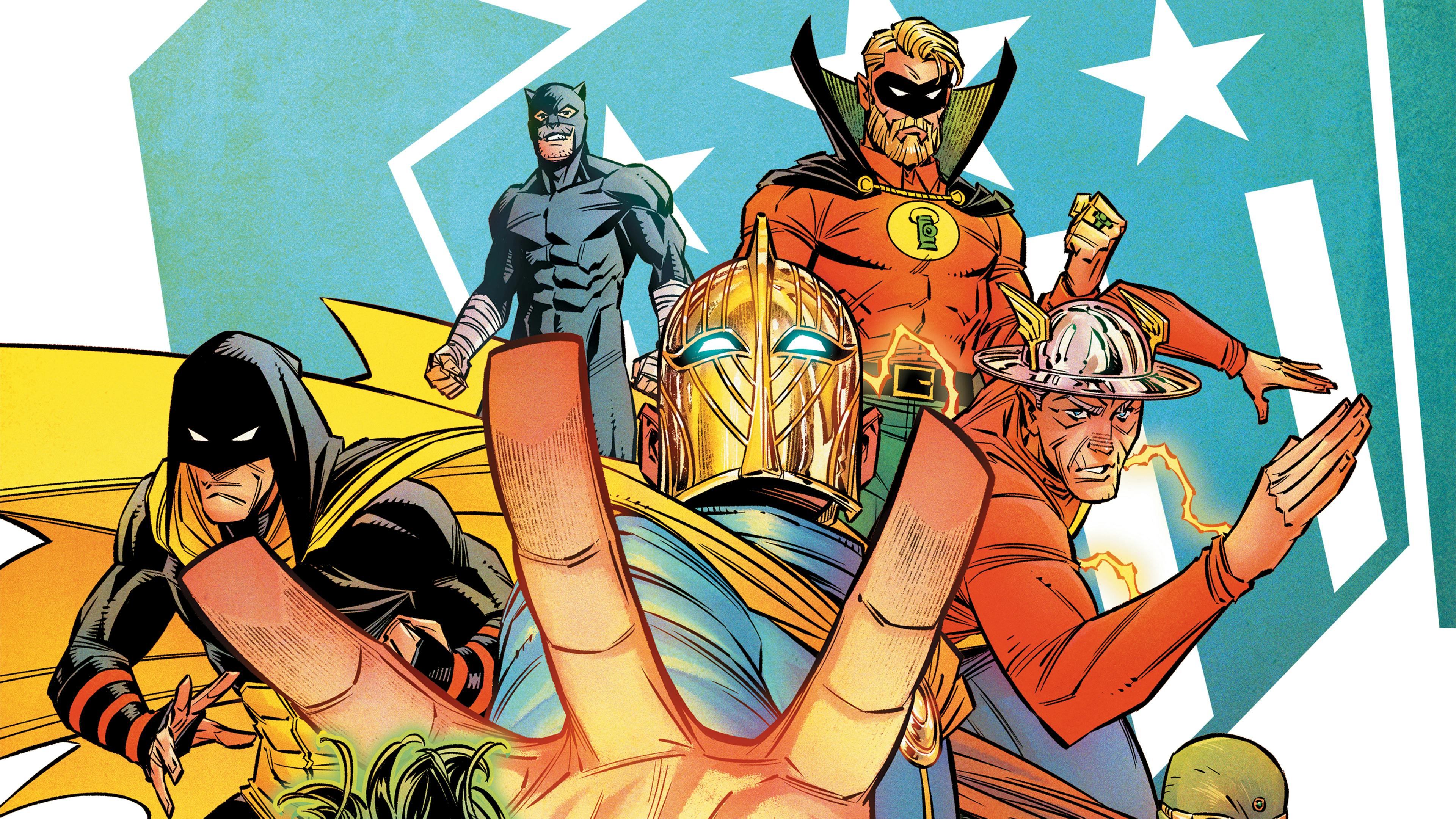 Justice Society: Infinity, Inc. vs. The Justice Society