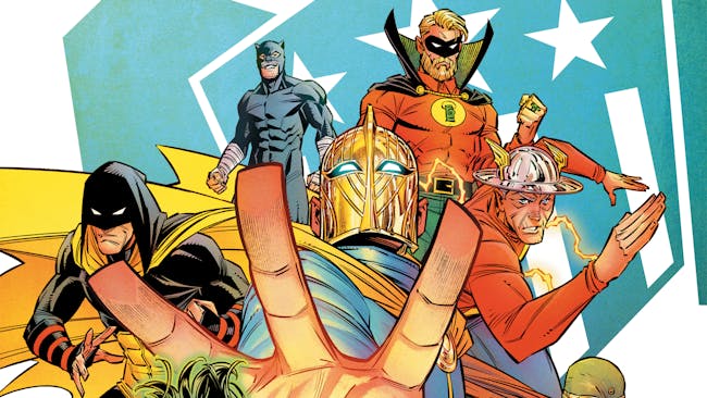 Justice Society: Infinity, Inc. vs. The Justice Society