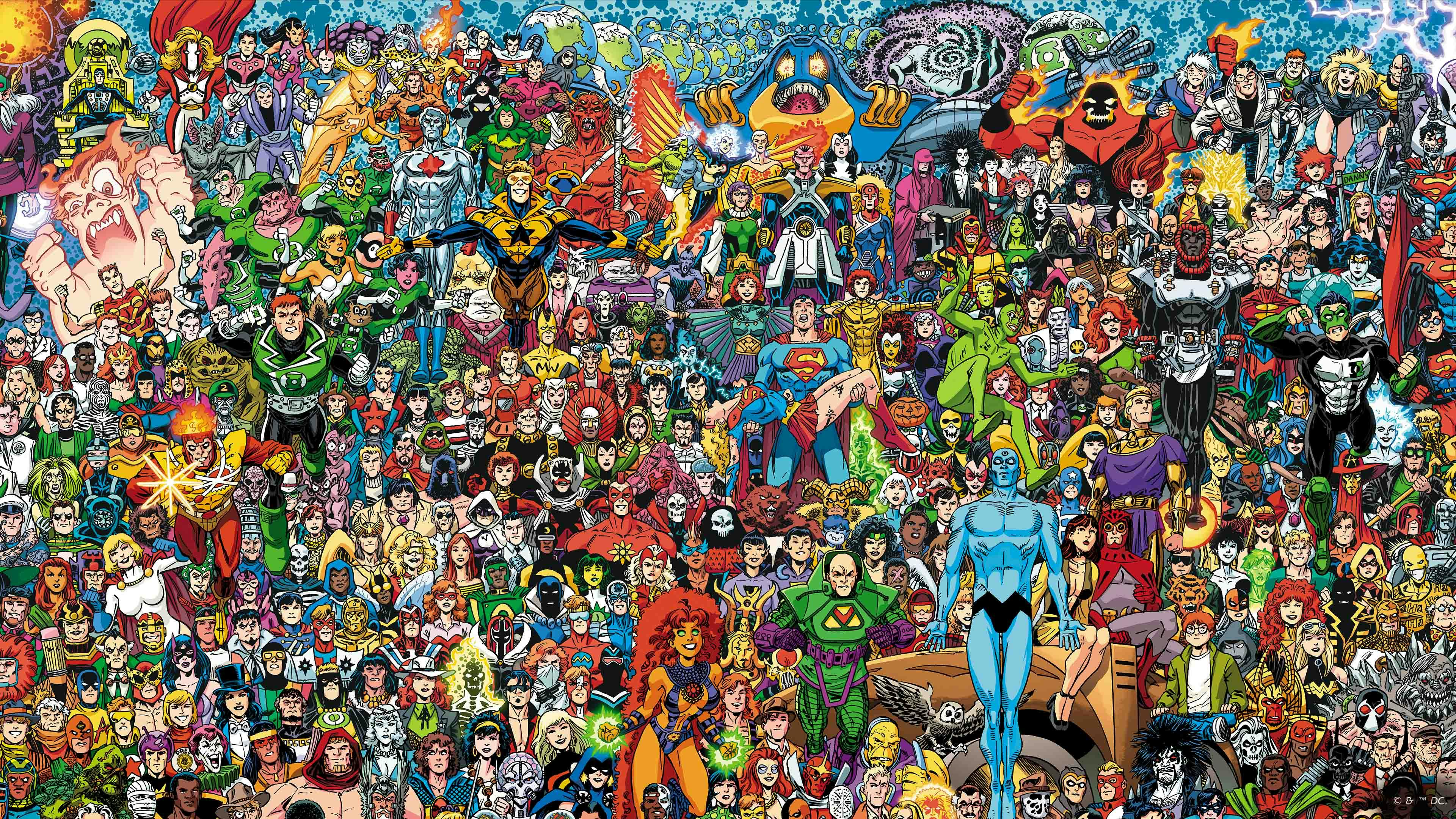 NEW HISTORY OF THE DC UNIVERSE TIMELINE