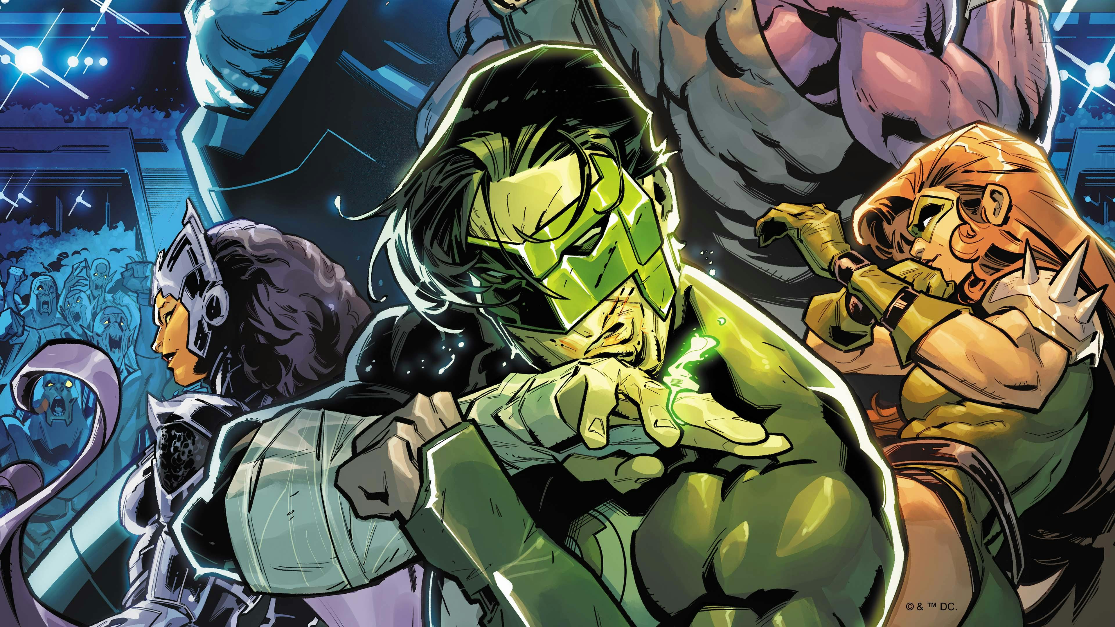 DC K.O.: Green Lantern Galactic Slam #1