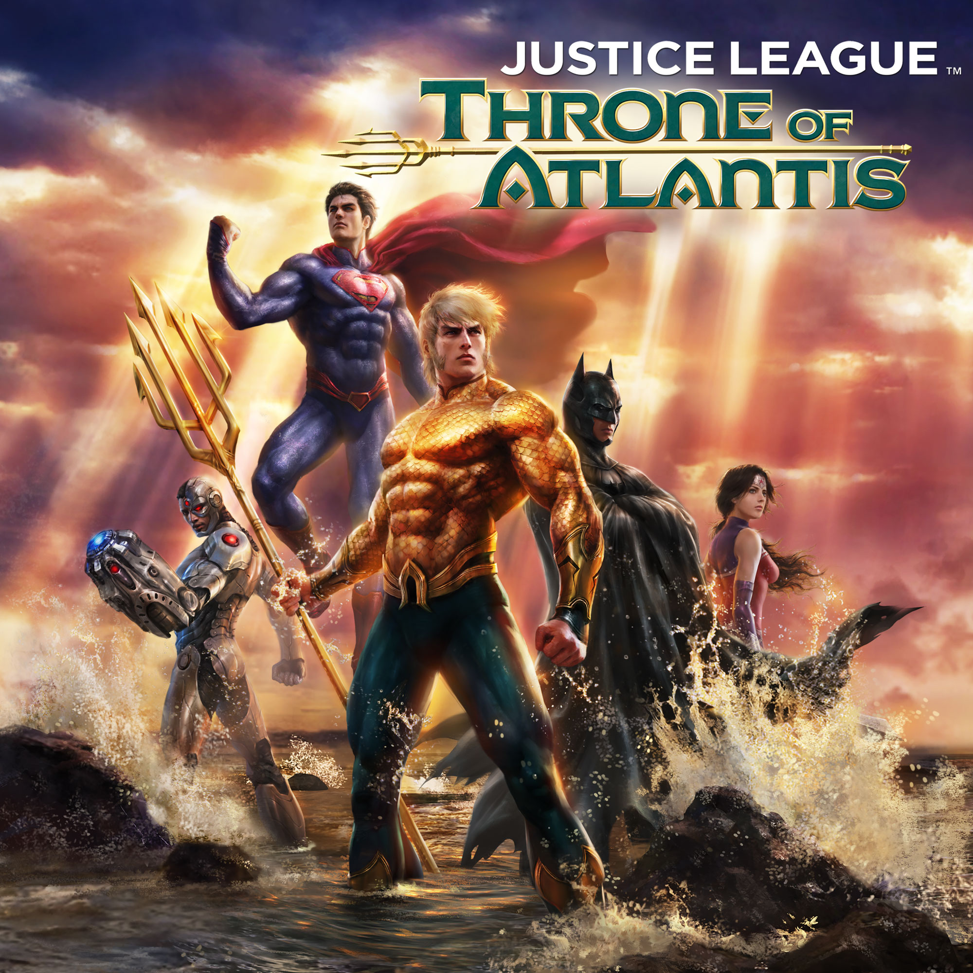 2015 Justice League: Throne Of Atlantis