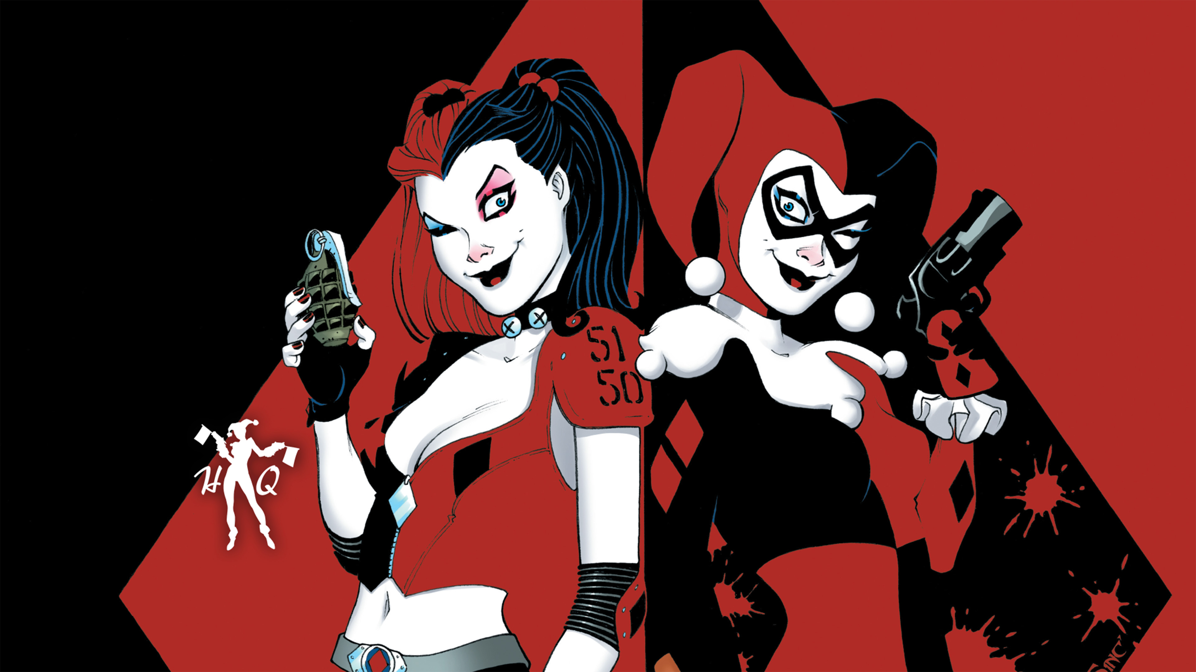 Harley Quinnesday The Many Faces Of Harley Quinn