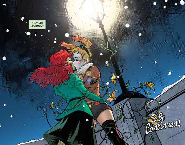 The 5 Most Romantic Harley Quinn Poison Ivy Moments In Comic Books 