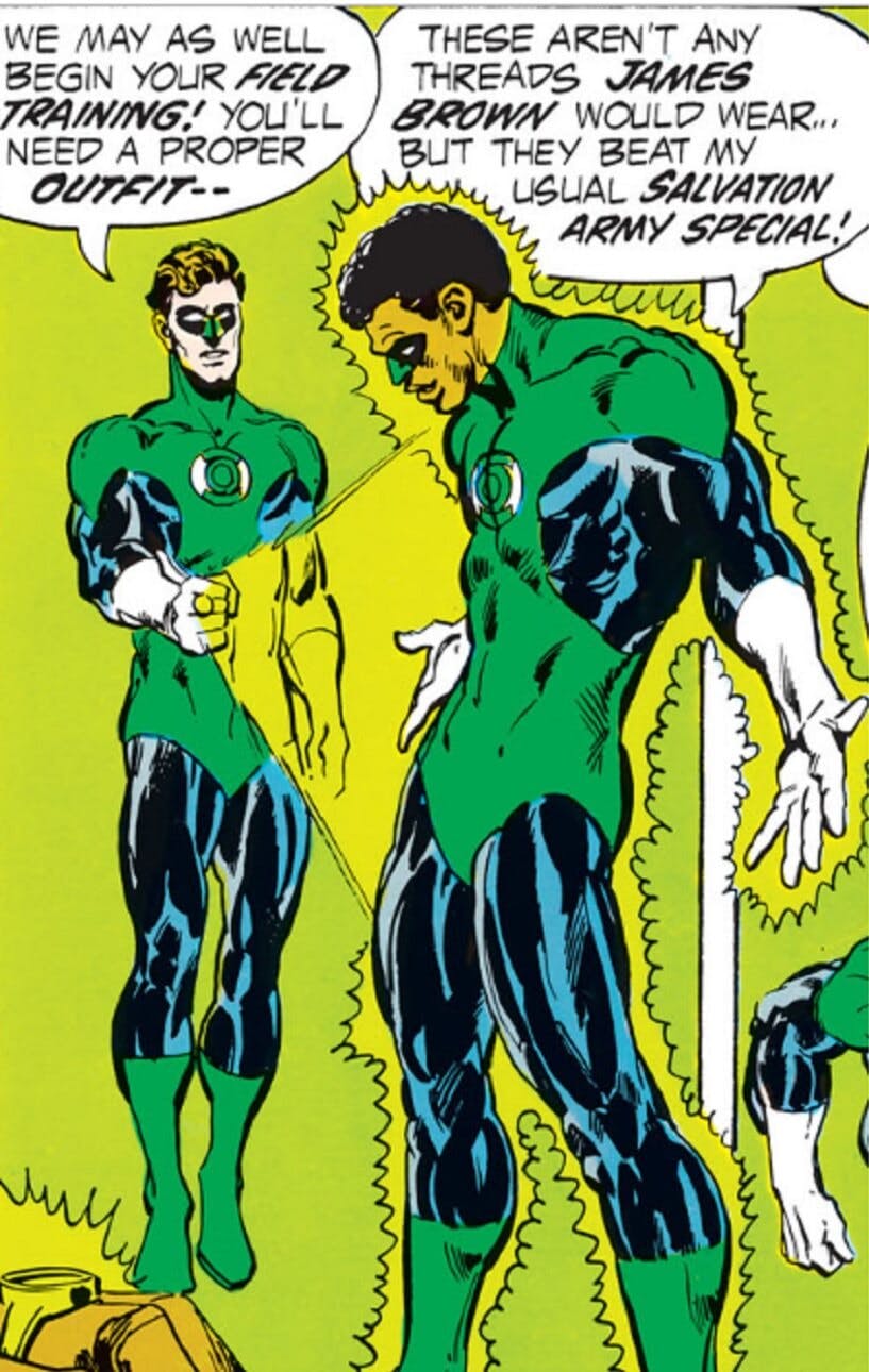 first appearance of john stewart green lantern