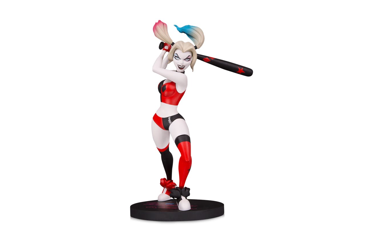 harley quinn show statue