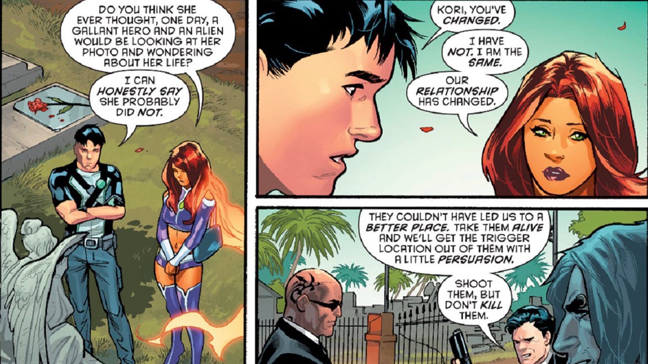 nightwing and starfire