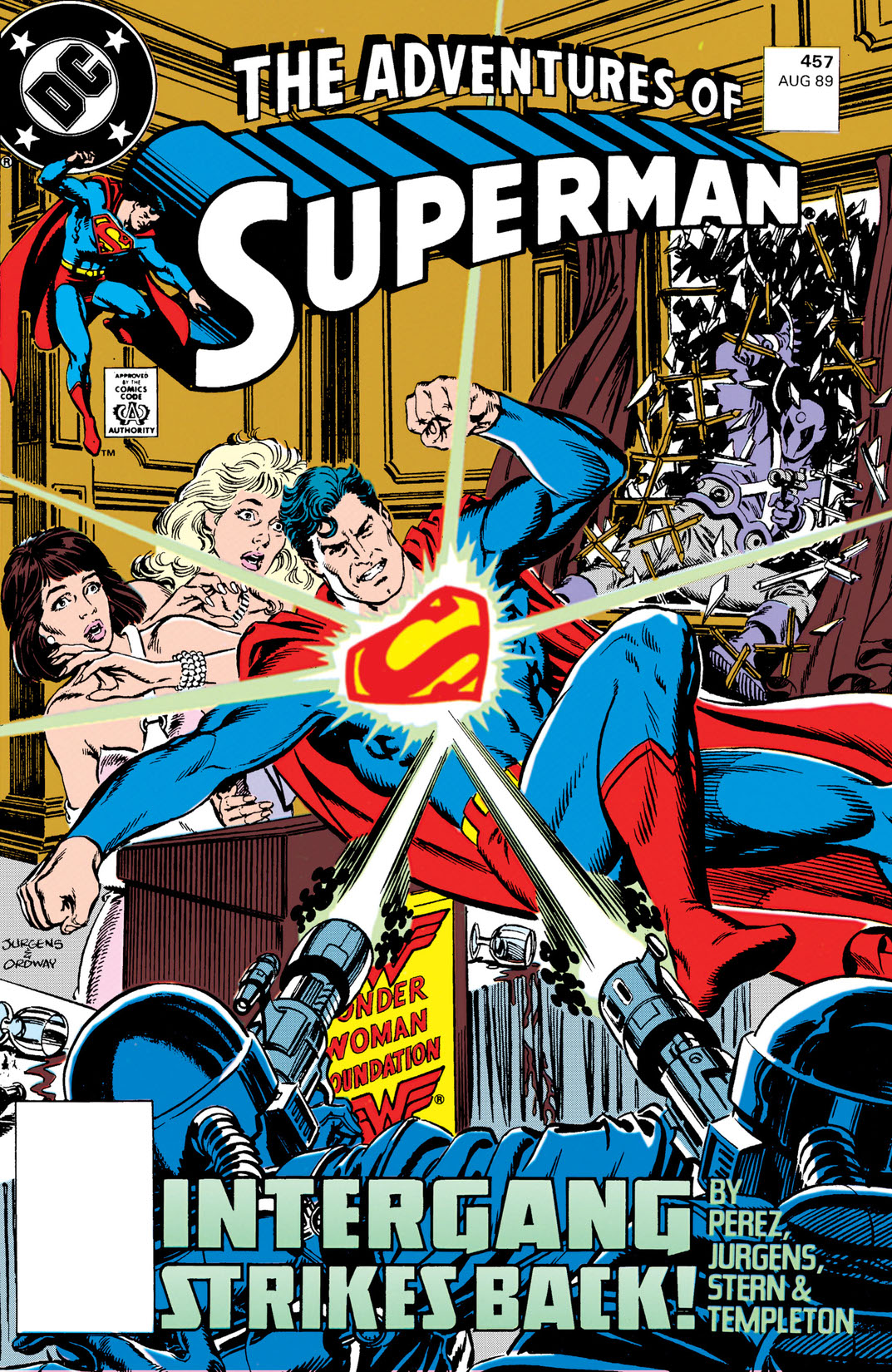 Adventures of Superman (1987-2006) #457 preview images