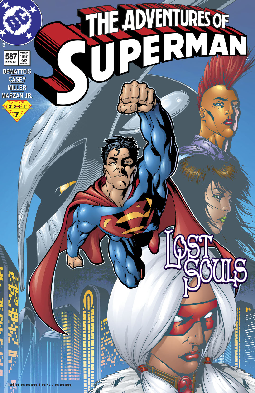 Adventures of Superman (1987-2006) #587 preview images