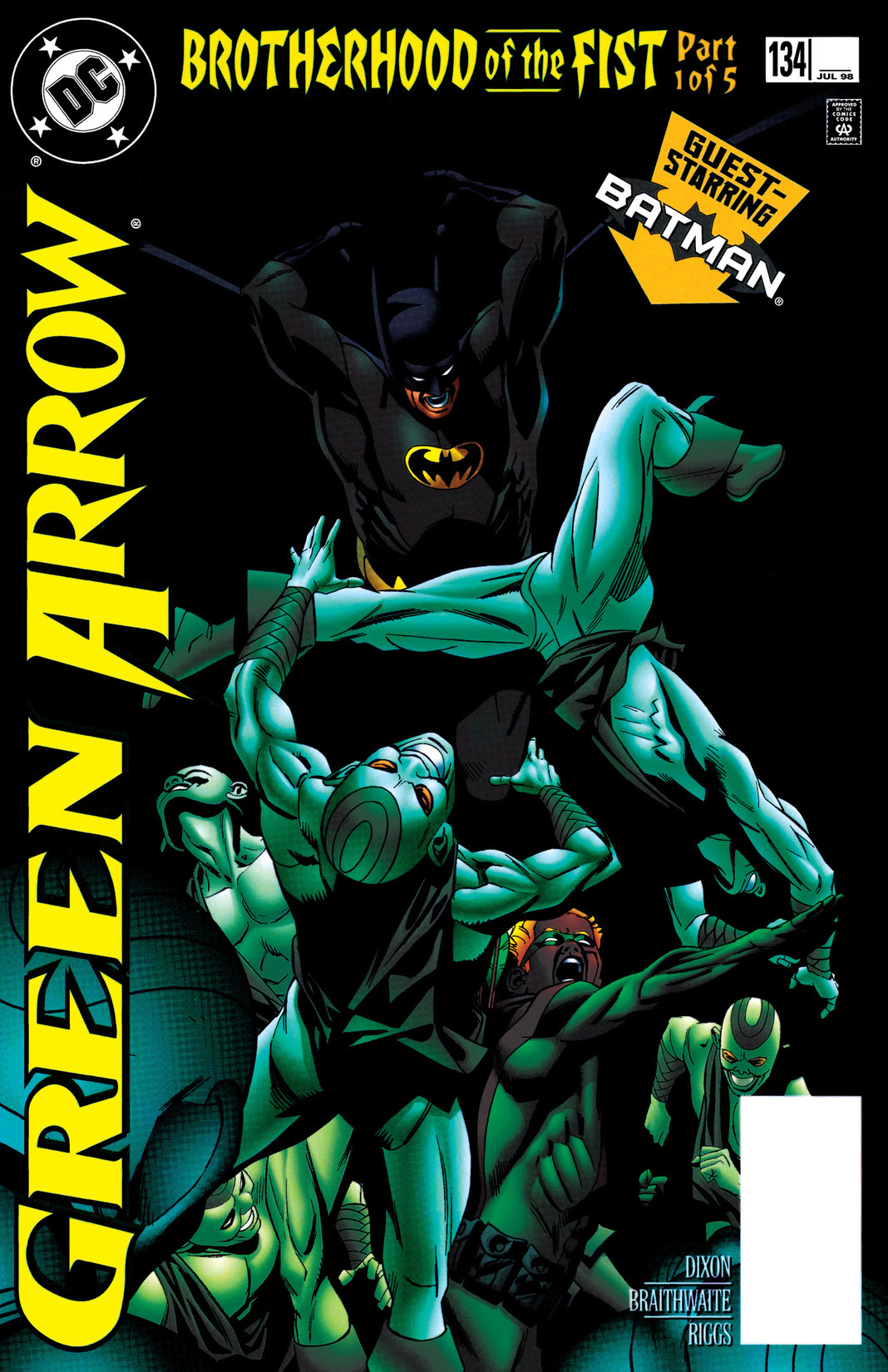 Green Arrow (1987-) #134 preview images