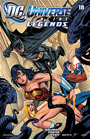 DC Universe Online Legends #18 preview images