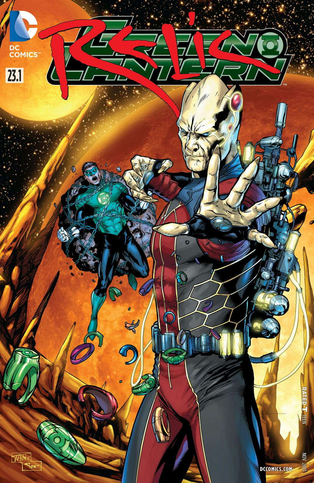 Green Lantern feat Relic (2013-) #23.1 preview images