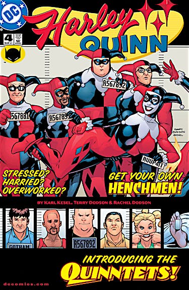 Harley Quinn (2000-) #4 preview images
