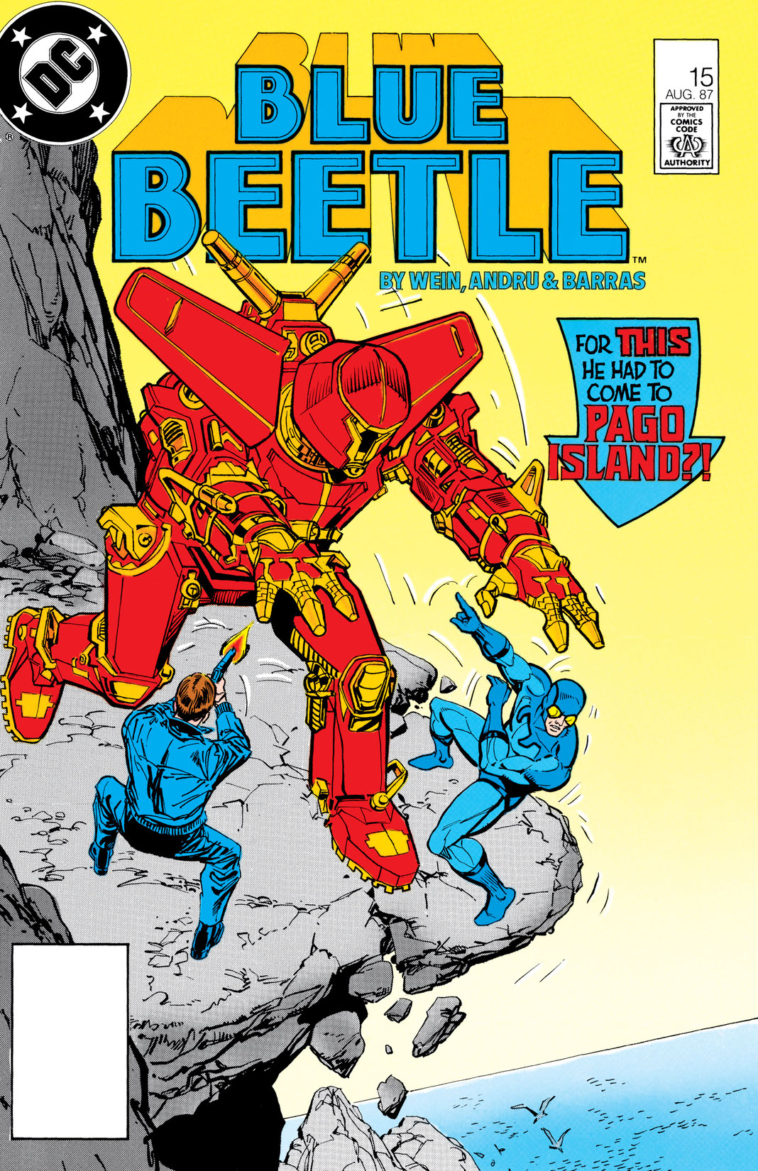 Blue Beetle (1986-) #15 preview images