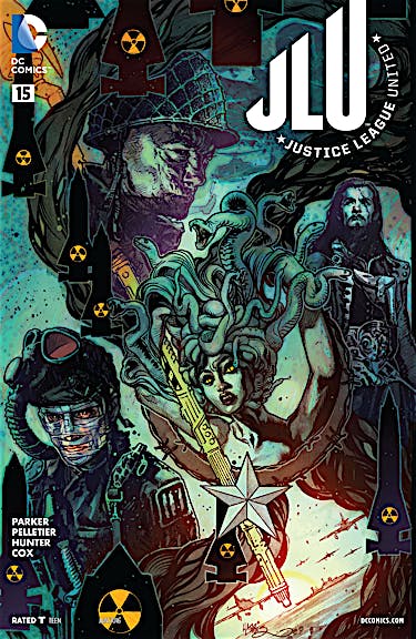 Justice League United #15 preview images