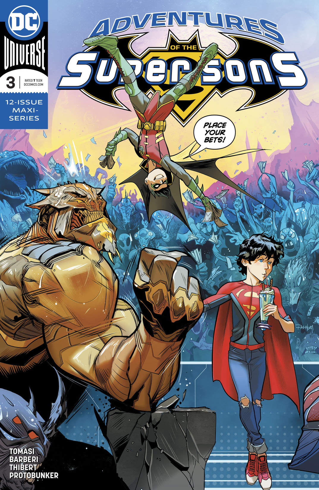 Adventures of the Super Sons #3 preview images