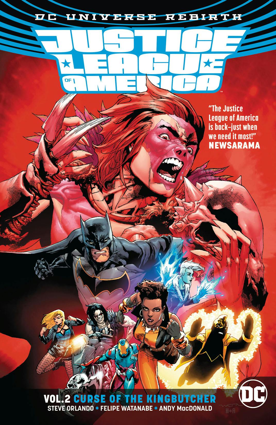 Justice League of America Vol. 2: Curse of the Kingbutcher