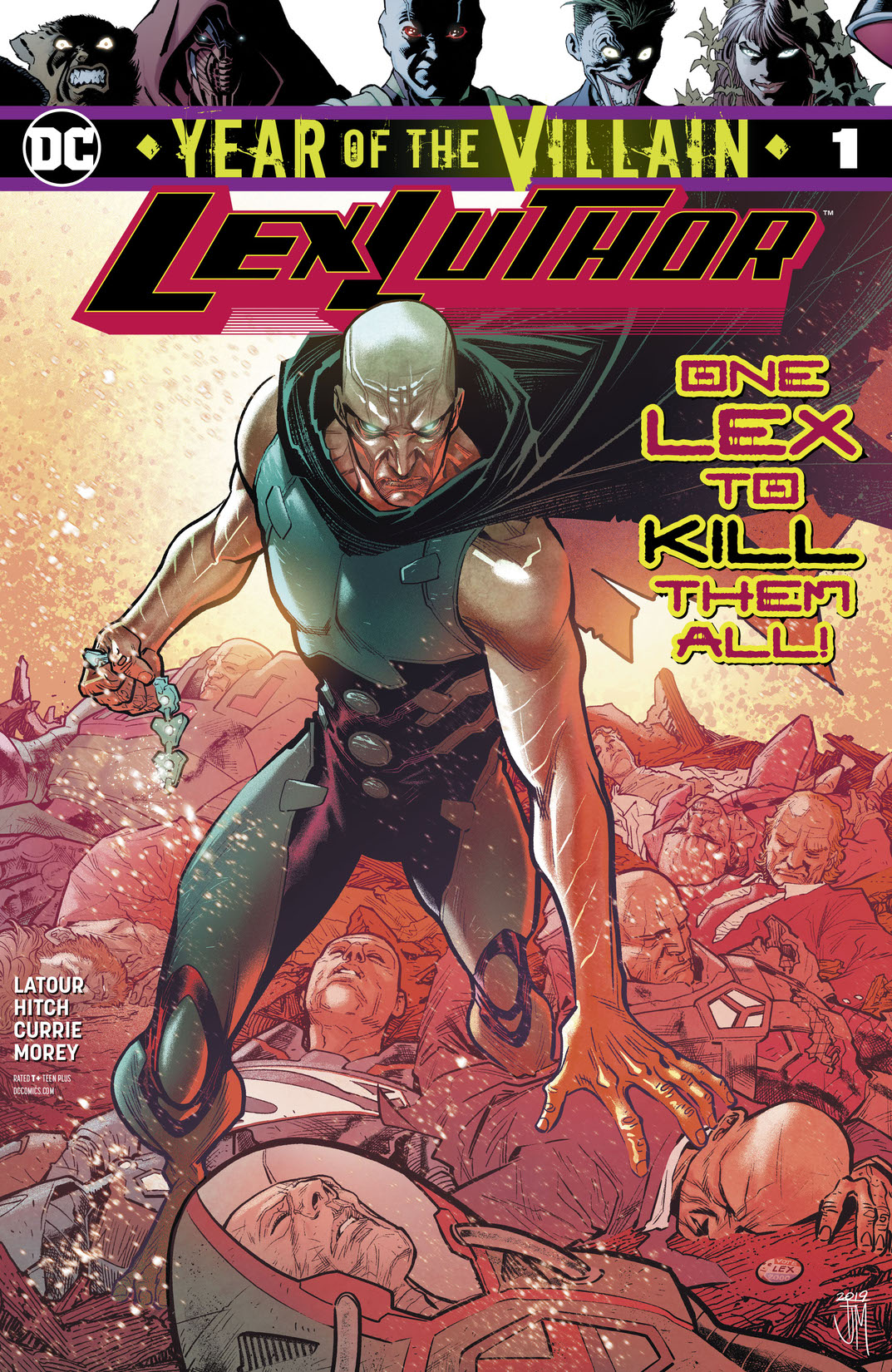 Lex Luthor: Year of the Villain #1 preview images
