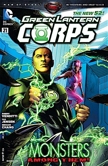 Green Lantern Corps (2011-) #21 preview images