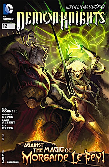 Demon Knights #12 preview images