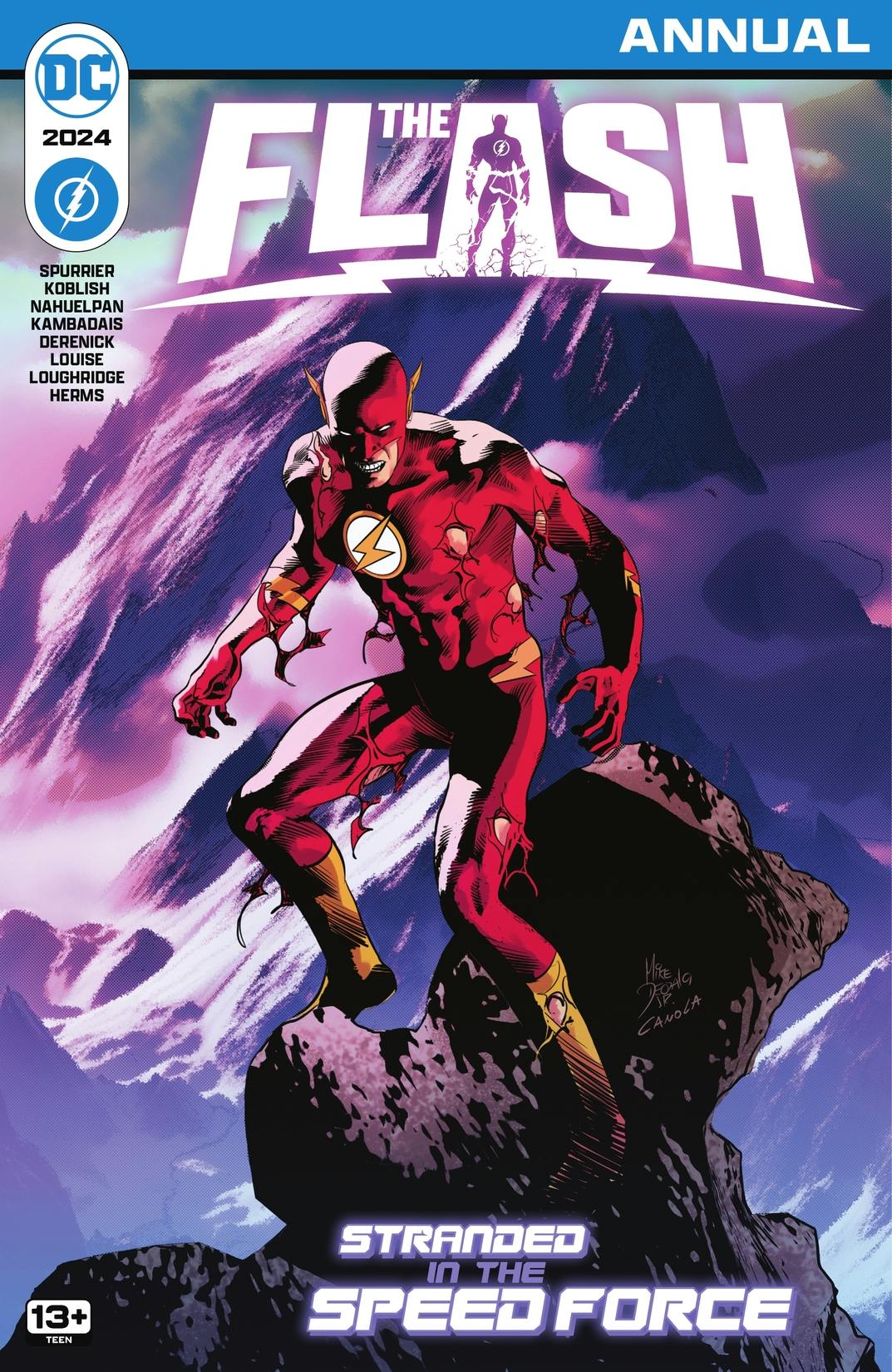 The Flash 2024 Annual #1 preview images