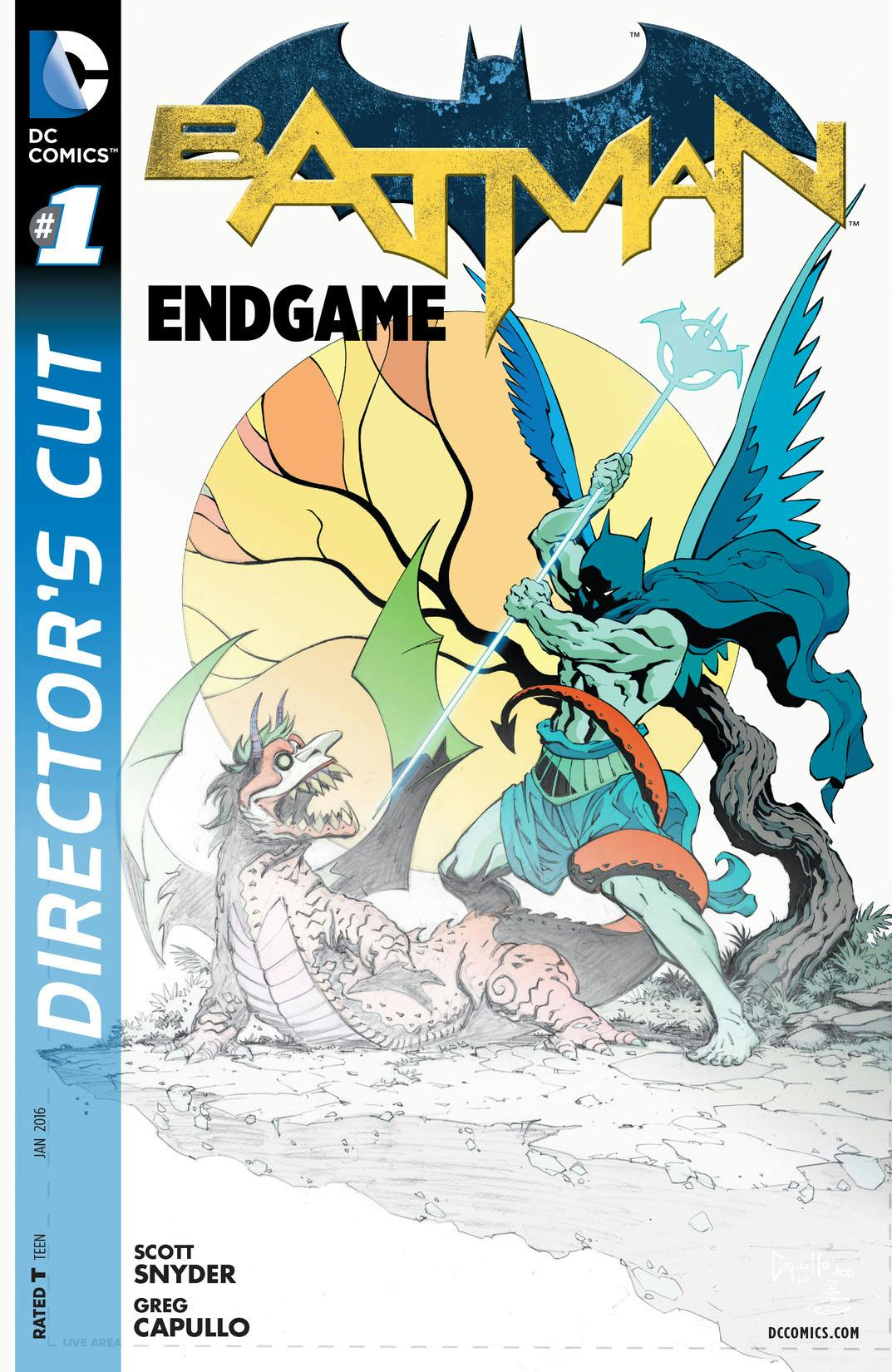 Batman: Endgame #40 Director's Cut (2015-) #1 preview images