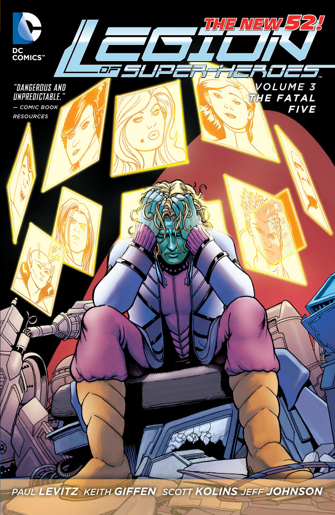 Legion of Super-Heroes Vol. 3: The Fatal Five preview images