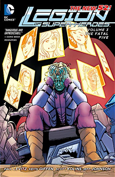 Legion of Super-Heroes Vol. 3: The Fatal Five preview images
