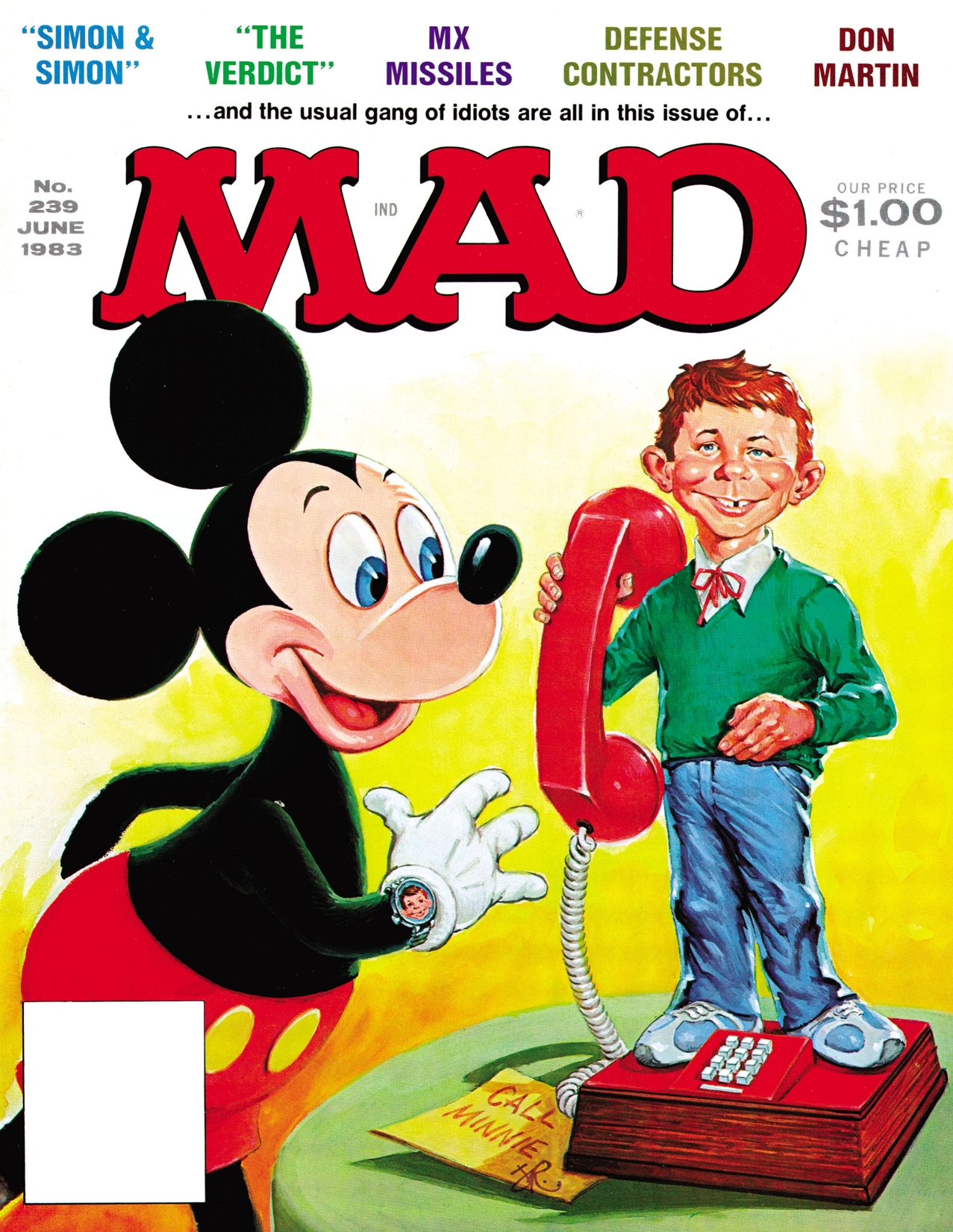 Mad Magazine #239 preview images
