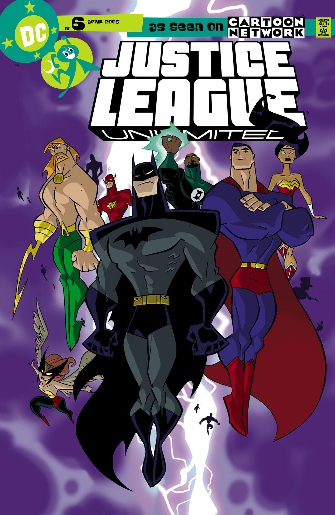 Justice League Unlimited #6 preview images