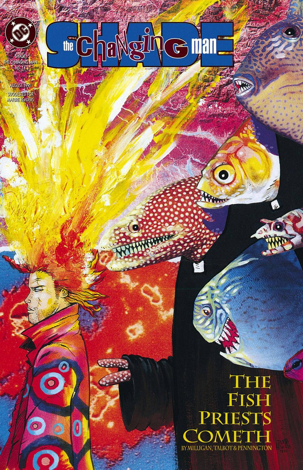 Shade, The Changing Man #14 preview images