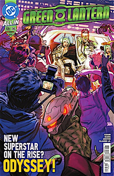 Green Lantern #35 preview images