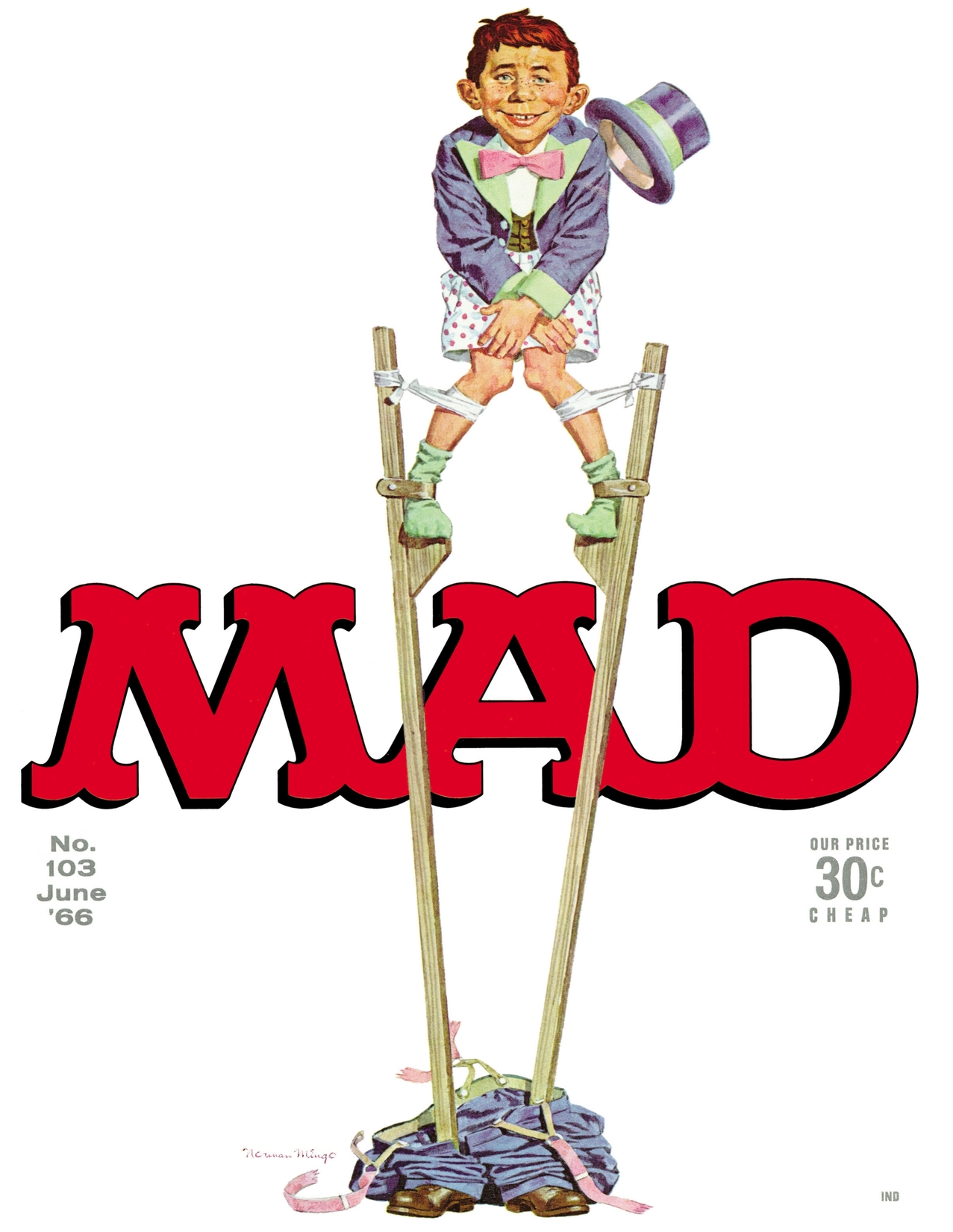 Mad Magazine #103 preview images
