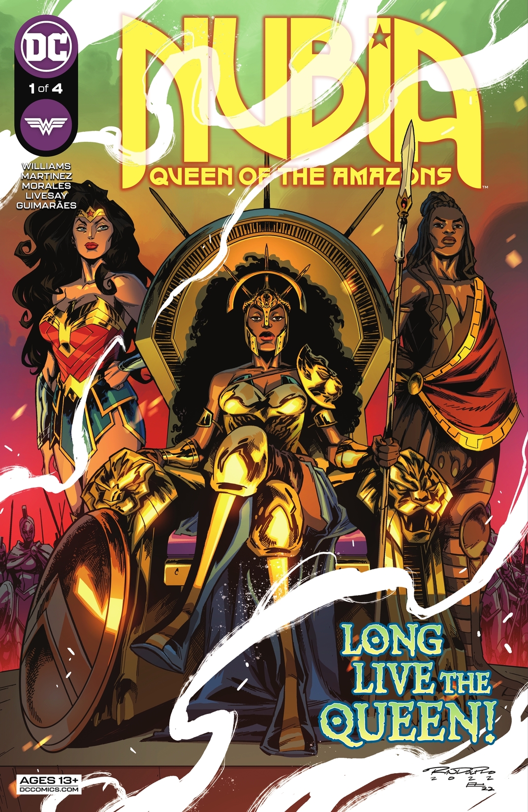 Nubia: Queen of the Amazons #1 preview images