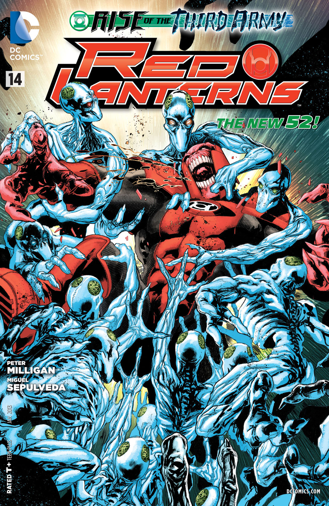 Red Lanterns #14 preview images