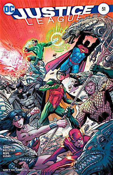 Justice League (2011-) #51 preview images