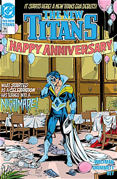 The New Titans #71 preview images