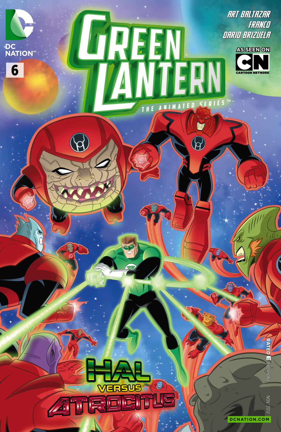 Green Lantern: The Animated Series #6 preview images