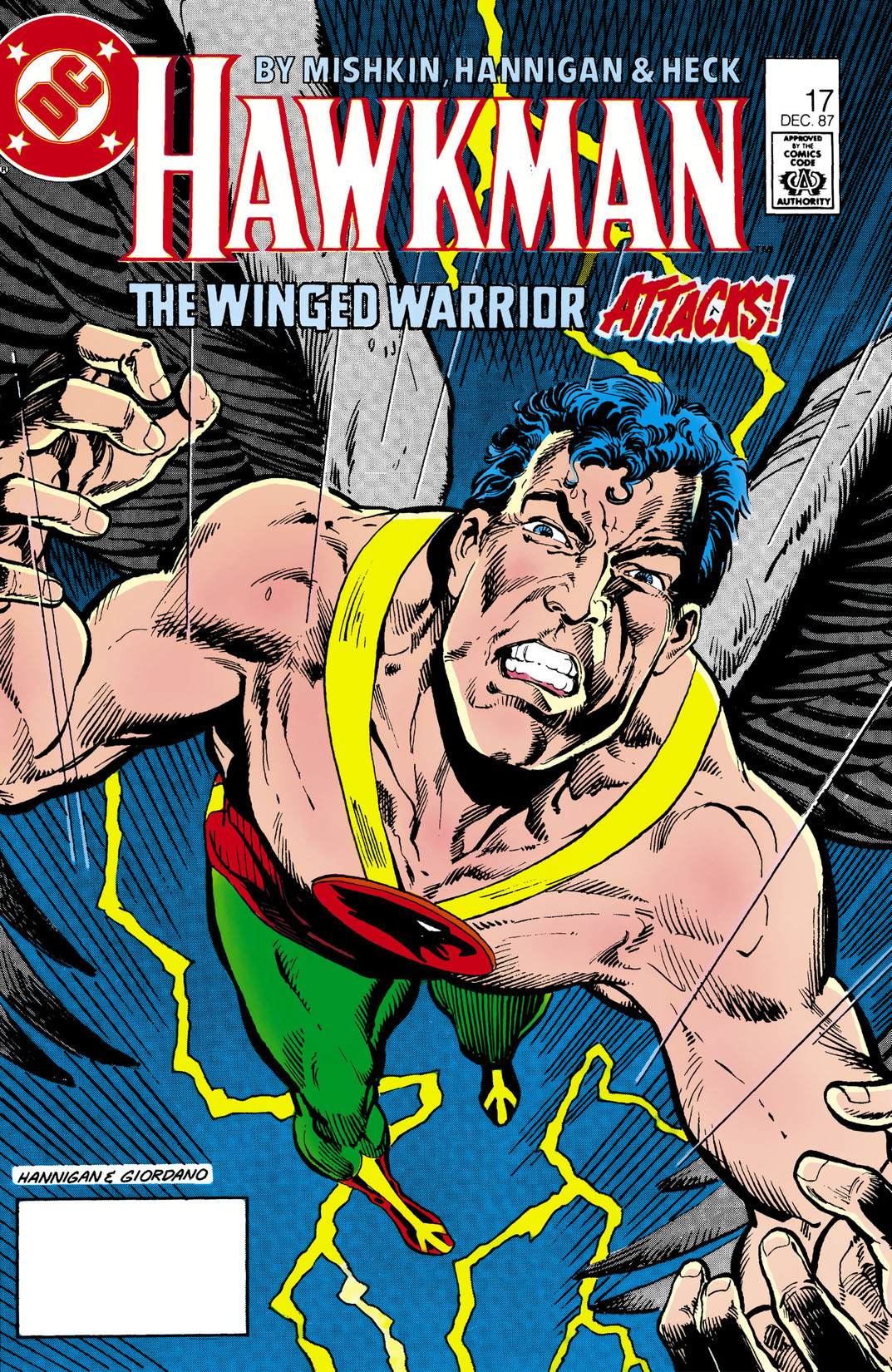Hawkman (1986-1987) #17 preview images