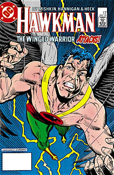Hawkman (1986-1987) #17 preview images