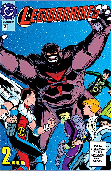 Legionnaires #3 preview images