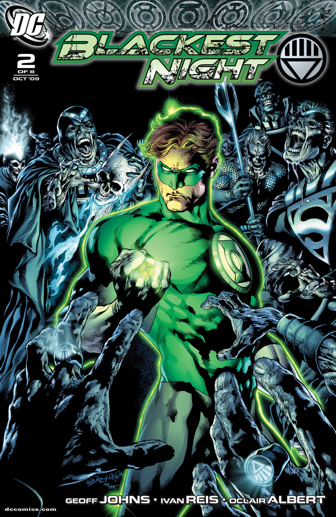 Blackest Night #2 preview images