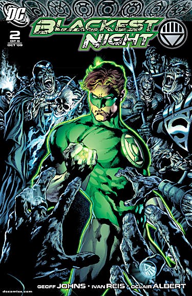 Blackest Night #2 preview images