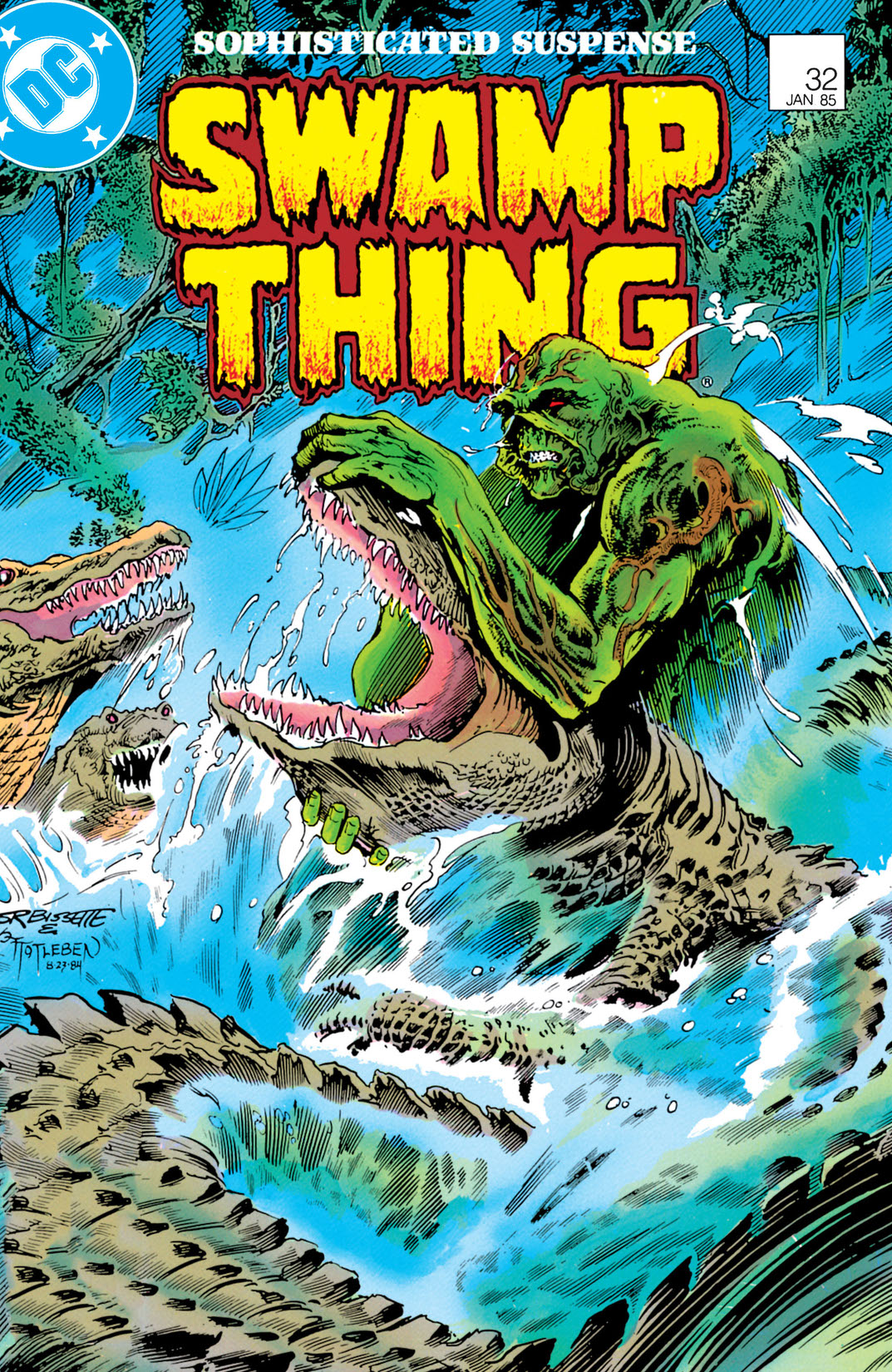 The Saga of the Swamp Thing (1982-) #32 preview images