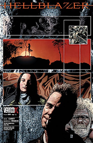 Hellblazer #186 preview images