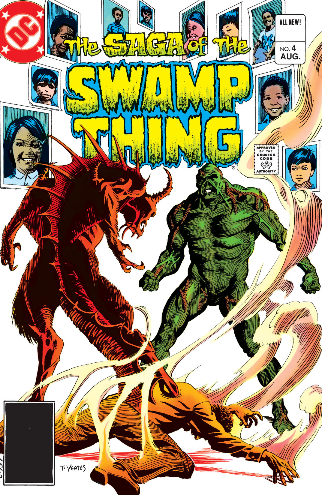 The Saga of the Swamp Thing (1982-) #4 preview images